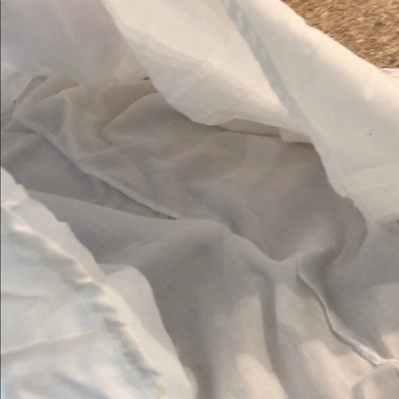 Iz Byer Lined White High Low Skirt I Wore As Dress - Picture 10 of 12